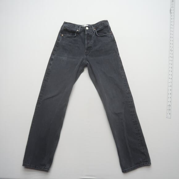 AGOLDE 90's Mid Rise Loose Jeans in Photogram Size 25 - Picture 3 of 14